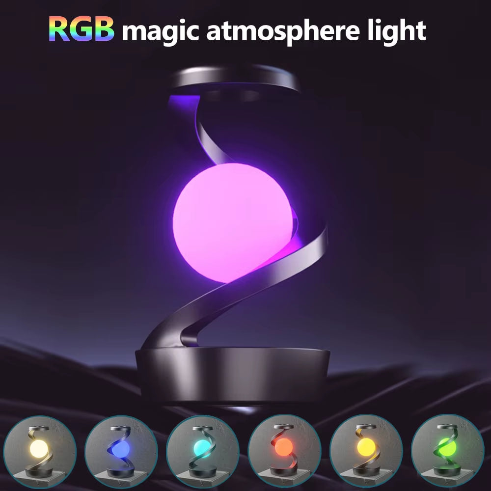 TechToysHub™ LED 360° Levitating Night Light Charger