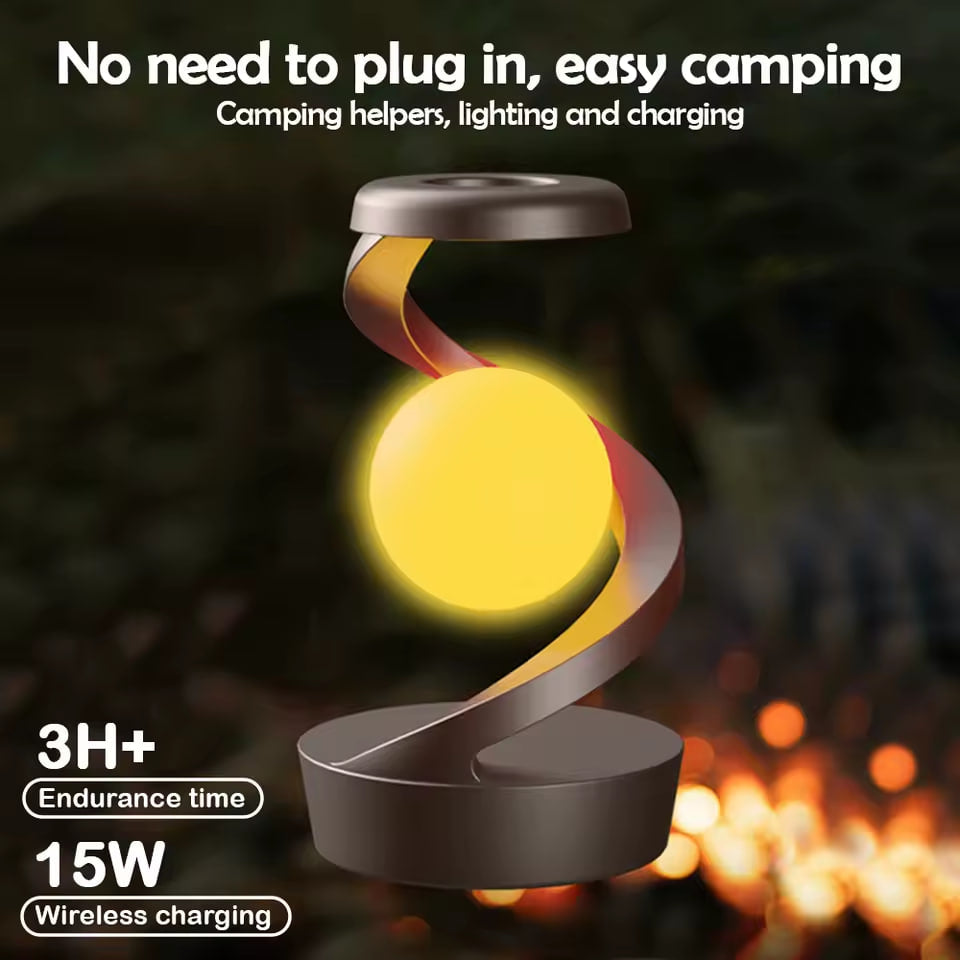 TechToysHub™ LED 360° Levitating Night Light Charger