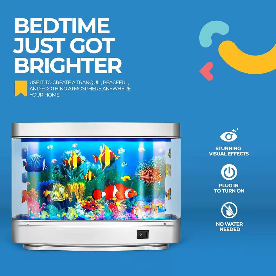 TechToysHub™ Tropical Fish Aquarium Night Light
