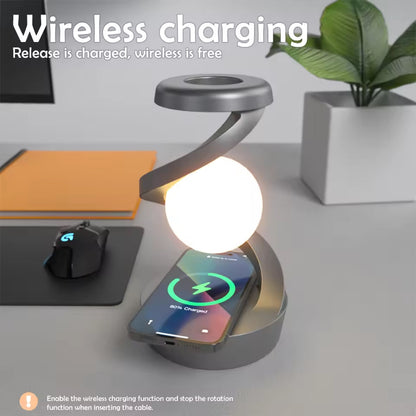TechToysHub™ LED 360° Levitating Night Light Charger